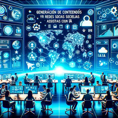 Generación de Contenidos y Redes Sociales Asistidas con IA